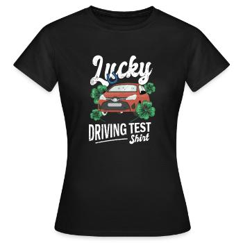 Permis de conduire - permis de conduire - T-shirt Femme - noir - Devant - AI Model Female 172 dark (172cm)