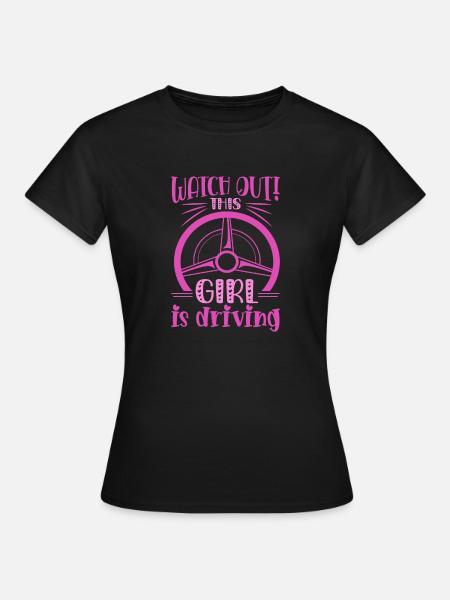 Füherscheinprüfung Führerschein Fahrprüfung - Frauen T-Shirt - Schwarz
