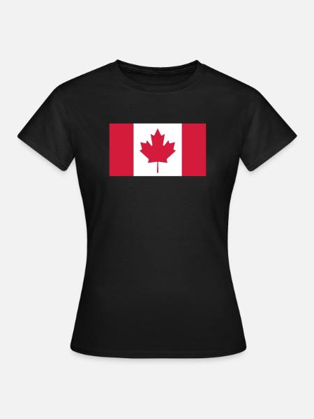 Kanada - Frauen T-Shirt - Schwarz