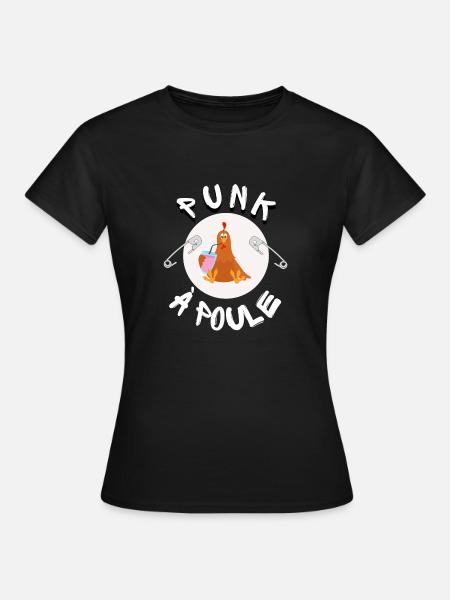 punk à poule - T-shirt Femme - noir