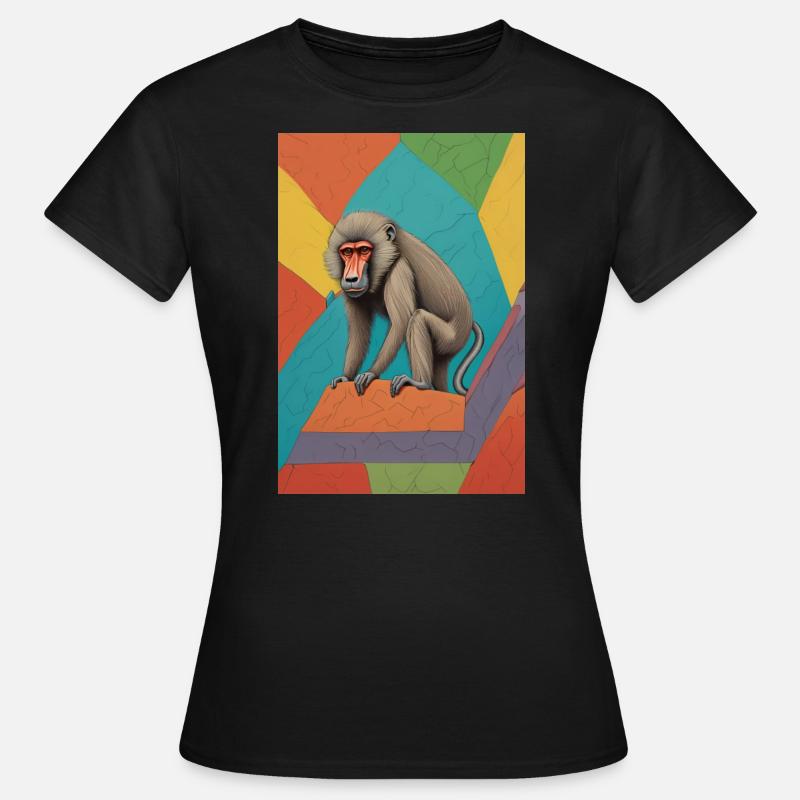 Bouldering Baboon - Women's T-Shirt - black