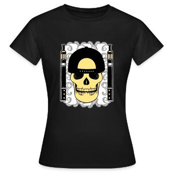 Vaper - Frauen T-Shirt - Schwarz - Vorne - AI Model Female 172 dark (172cm)