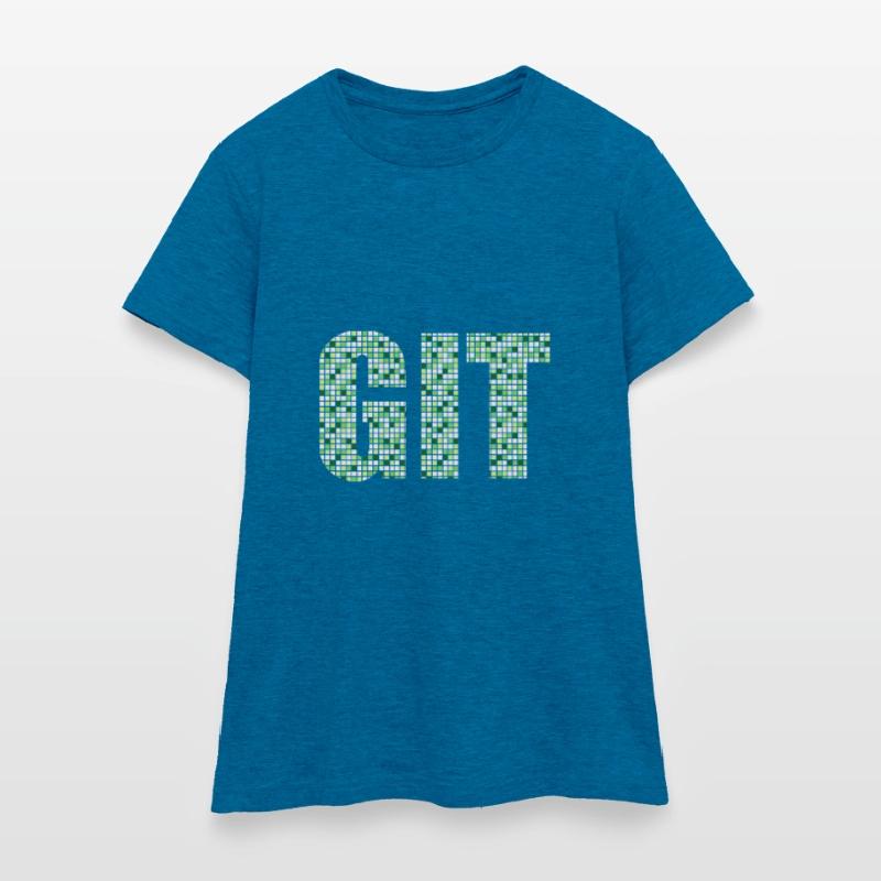 Git in Github style Women's T-Shirt