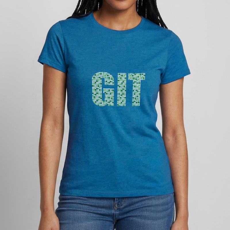 Git in Github style Women's T-Shirt