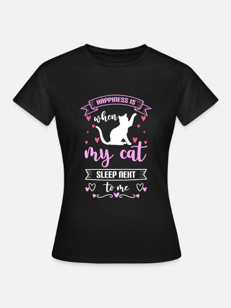 Glücklich Motivation Urlaub Lebensenergie - Frauen T-Shirt - Schwarz