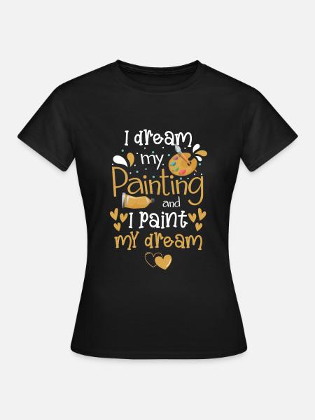 Maler Lackierer Handwerker - Frauen T-Shirt - Schwarz