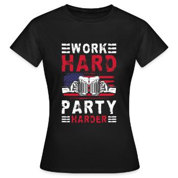 Celebration Drinking Event Celebration - Women's T-Shirt - black - Front - AI Model Female 172 dark (172cm)