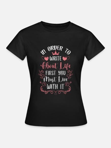 Uhr Zeichen Glas - Frauen T-Shirt - Schwarz