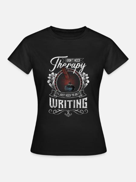 Autor Journalist - Frauen T-Shirt - Schwarz