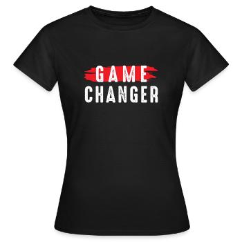 Game Changer - T-shirt Femme - noir - Devant - AI Model Female 172 dark (172cm)