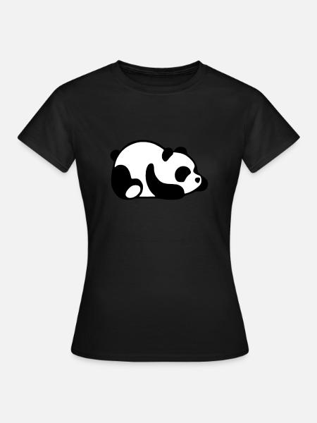 BABY PANDA - Women's T-Shirt - black