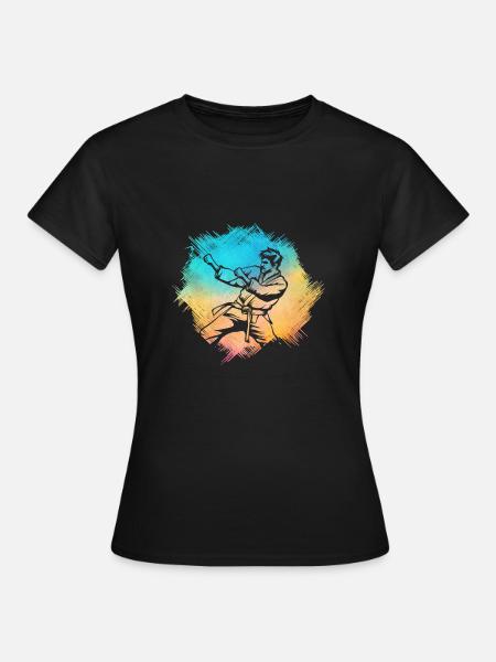 Karate - Frauen T-Shirt - Schwarz