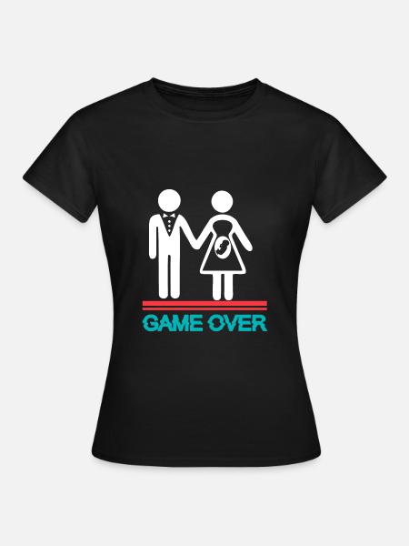 Game Over - Women's T-Shirt - black