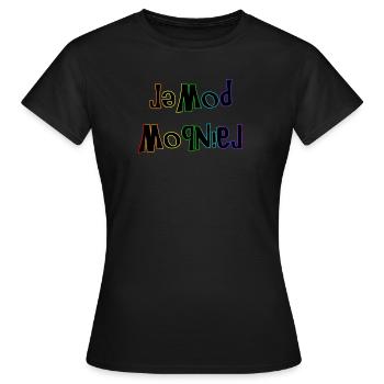 RAINBOW POWER - T-shirt Femme - noir - Devant - AI Model Female 172 dark (172cm)