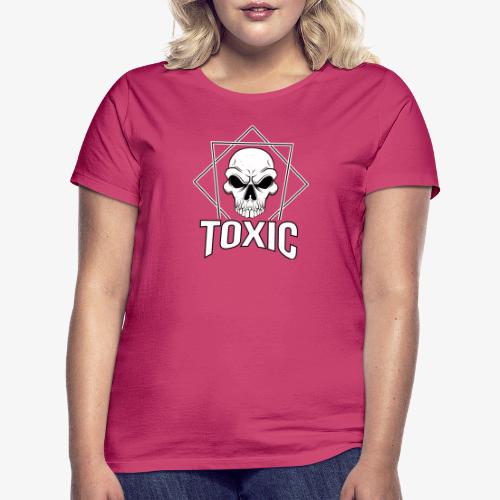 Toxic Skull - Dame-T-shirt