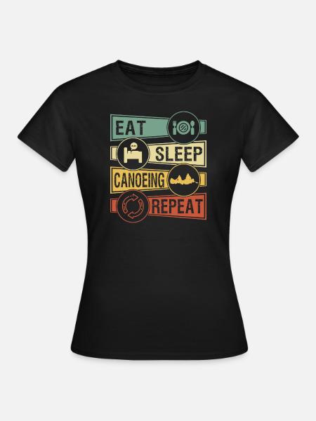 Canoë - T-shirt Femme - noir