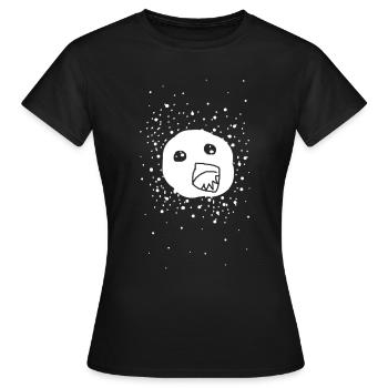 Monstre monstre fête - T-shirt Femme - noir - Devant - AI Model Female 172 dark (172cm)