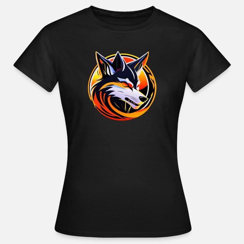 Wolf - Women's T-Shirt - black