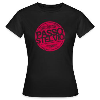 STAMP - Frauen T-Shirt - Schwarz - Vorne - AI Model Female 172 dark (172cm)