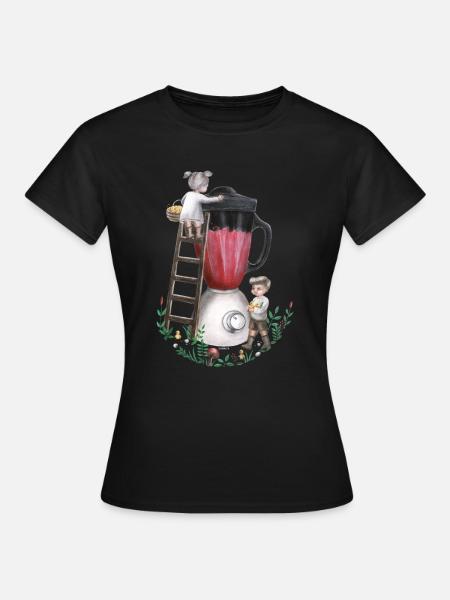 The Smoothie Makers - Art for Animal Rights - Vrouwen T-shirt - zwart