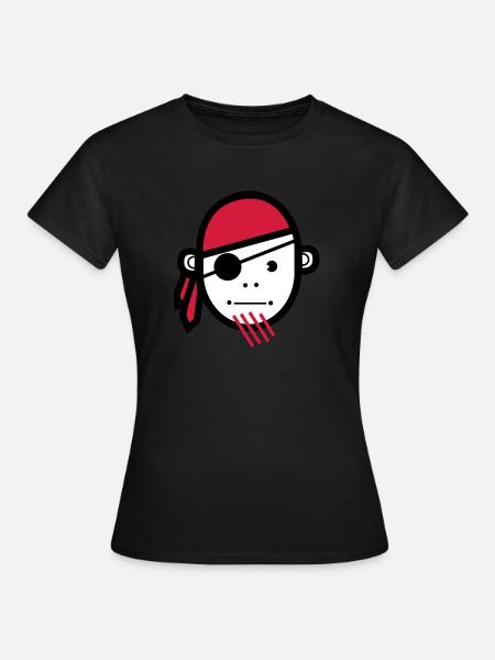 Pirate - Women's T-Shirt - black