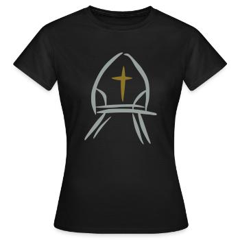 Pape Hat - T-shirt Femme - noir - Devant - AI Model Female 172 dark (172cm)