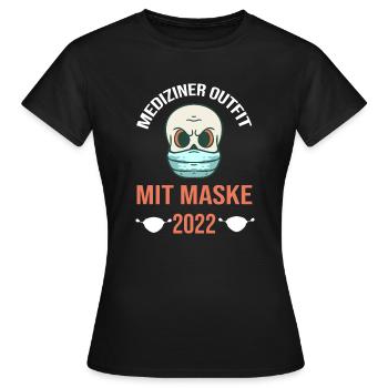 Halloween Kostüm - Alles für dein Spuk Outfit - Frauen T-Shirt - Schwarz - Vorne - AI Model Female 172 dark (172cm)