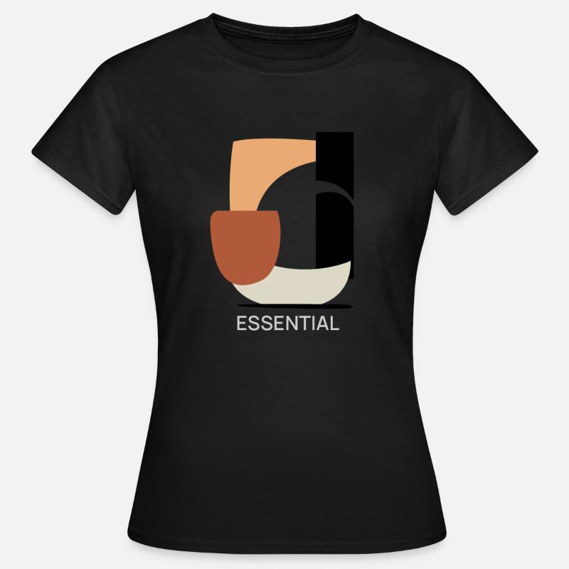 ESSENTIAL - Women's T-Shirt - black