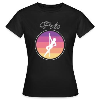Dancing Dance Music - Women's T-Shirt - black - Front - AI Model Female 172 dark (172cm)