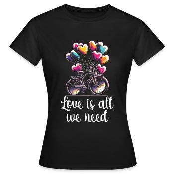 Songtexte Musikliebhaber Songwriter Musikfestival - Frauen T-Shirt - Schwarz - Vorne - AI Model Female 172 dark (172cm)