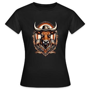 Torero Bullfighter - Women's T-Shirt - black - Front - AI Model Female 172 dark (172cm)