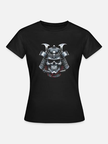 Ewiger Samurai-Geist - Frauen T-Shirt - Schwarz