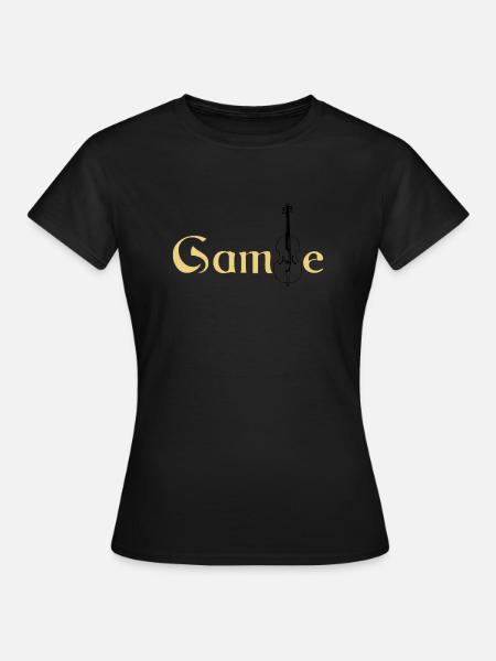 gambe6 2 3 - T-shirt Femme - noir