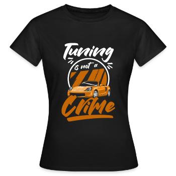 Voitures Tuner - T-shirt Femme - noir - Devant - AI Model Female 172 dark (172cm)