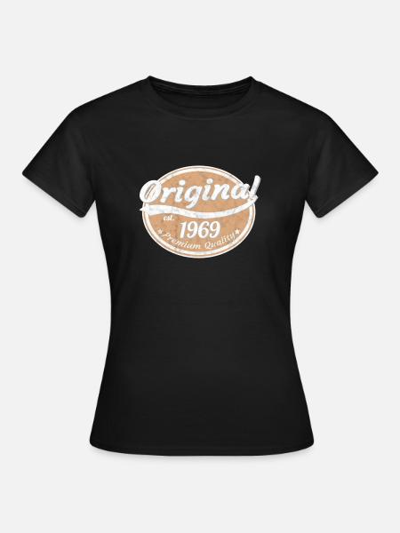 1969 origineel - Vrouwen T-shirt - zwart
