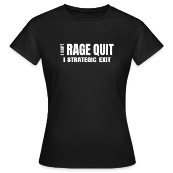 Je n’abandonne pas - T-shirt Femme - noir - Devant - AI Model Female 172 dark (172cm)