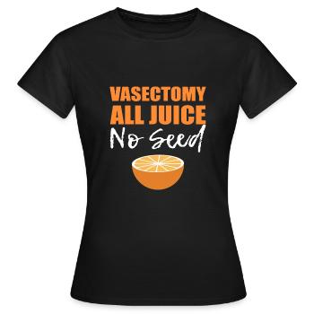 Alle Saft Kinderarzt Gift - Frauen T-Shirt - Schwarz - Vorne - AI Model Female 172 dark (172cm)