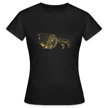 Dessins illustrés avec le cancer - T-shirt Femme - noir - Devant - AI Model Female 172 dark (172cm)