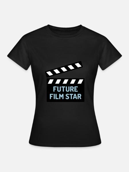 ★ Couleurs de conception modifiables ★ Future star de cinéma - T-shirt Femme - noir
