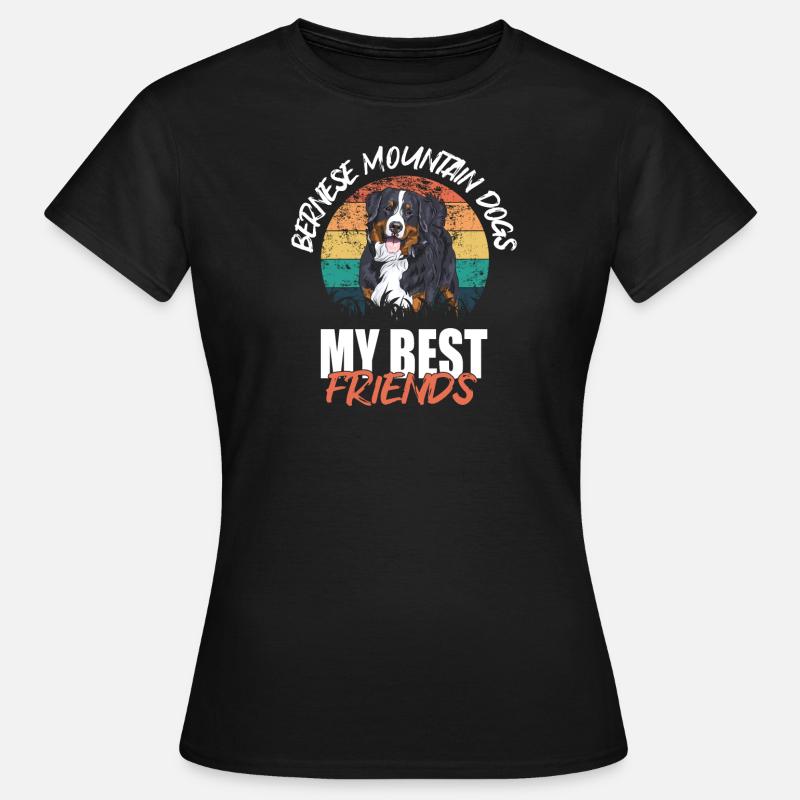 Bouvier bernois - T-shirt Femme - noir