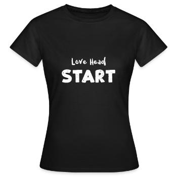 Love Head Start - Teacher - Women's T-Shirt - black - Front - AI Model Female 172 dark (172cm)