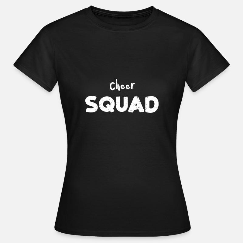 Cheer Squad - Workout - Frauen T-Shirt - Schwarz