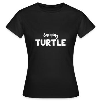 Snapping Turtle - Turtle - Women's T-Shirt - black - Front - AI Model Female 172 dark (172cm)