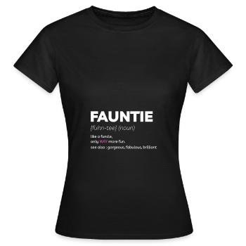 aunt gifts best aunt gifts great aunt gifts aunt - Frauen T-Shirt - Schwarz - Vorne - AI Model Female 172 dark (172cm)