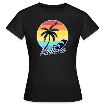 Mallorca - Women's T-Shirt - black - Front - AI Model Female 172 dark (172cm)
