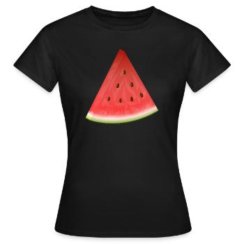melon - Women's T-Shirt - black - Front - AI Model Female 172 dark (172cm)