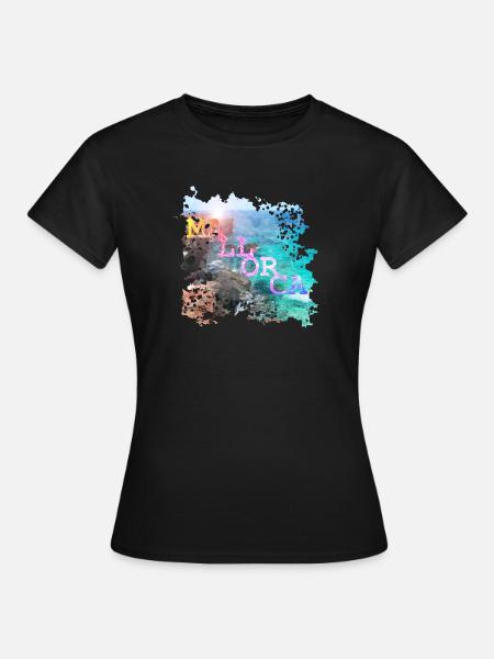 Mallorca - Frauen T-Shirt - Schwarz