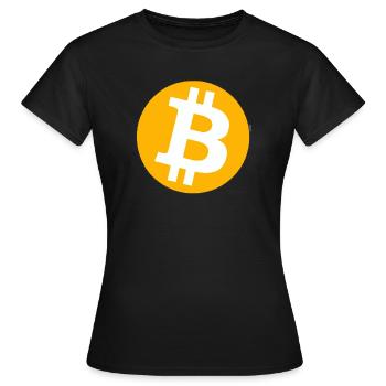 Bitcoin - T-shirt Femme - noir - Devant - AI Model Female 172 dark (172cm)