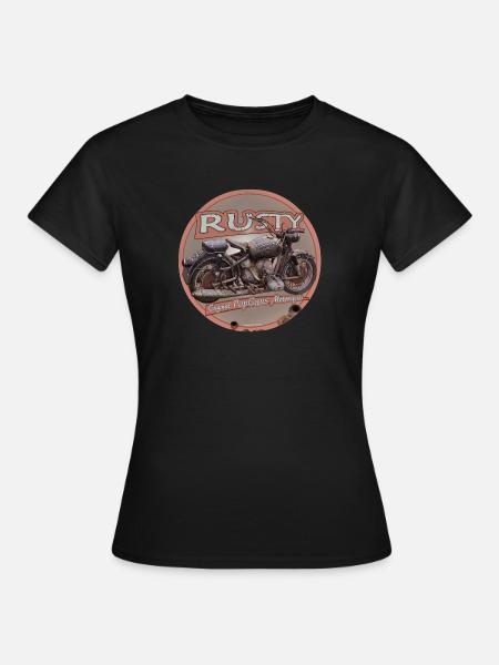 N°103-RUSTY - T-shirt Femme - noir