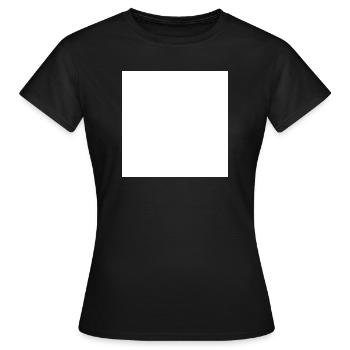 Square - Women's T-Shirt - black - Front - AI Model Female 172 dark (172cm)
